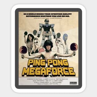 Ping Pong Mega Force Sticker